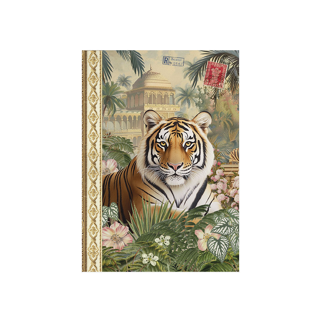 Carnet mots de passe - Tigre