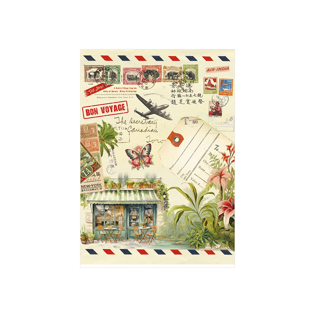 Carnet mots de passe - Bon voyage