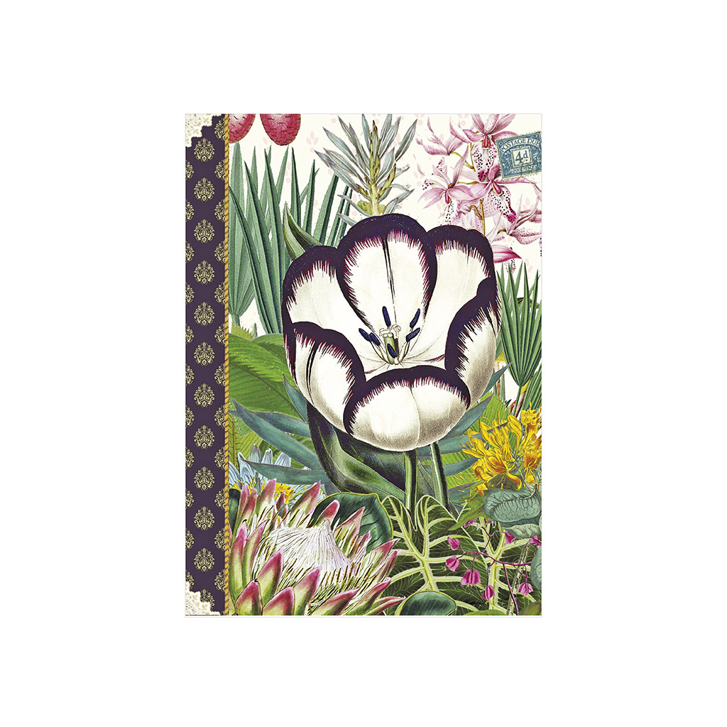 Carnet mots de passe - Tulipe