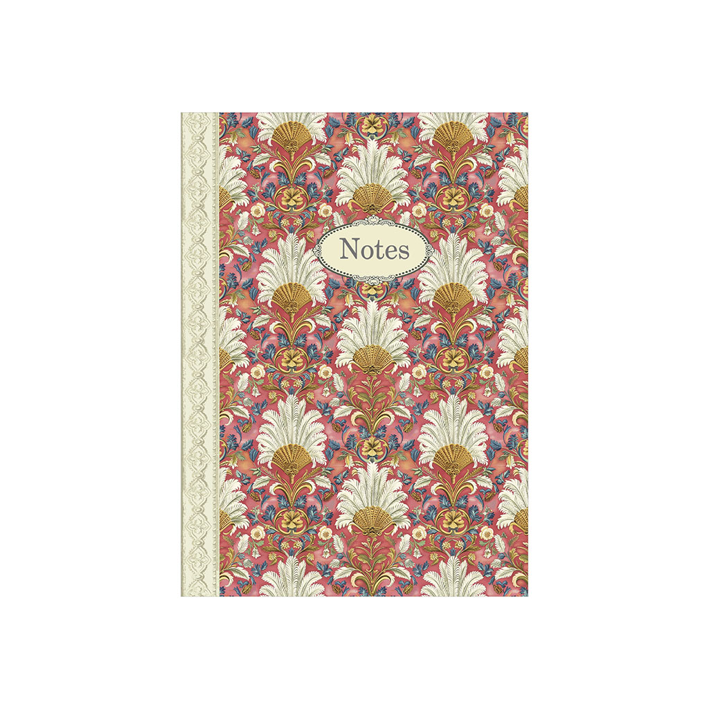 Carnet de notes - Pattern terracotta plumes
