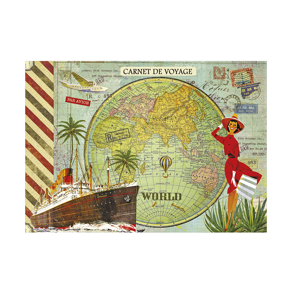 Cahier illustré - Monde