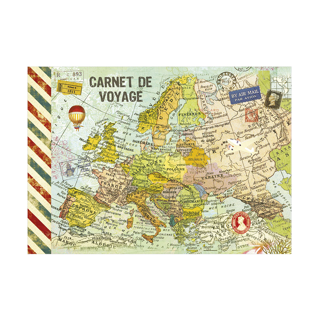 Cahier illustré - Europe