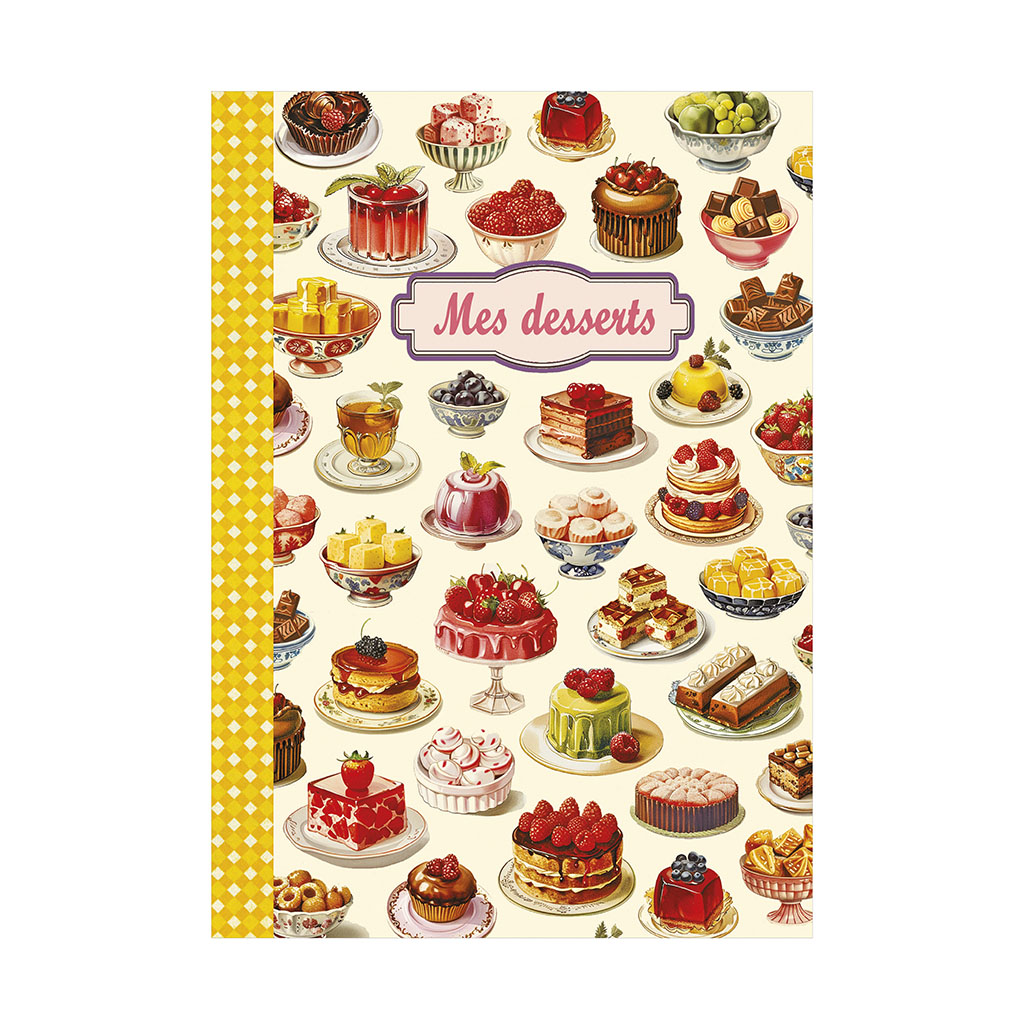 Cahier à thème - Mes desserts