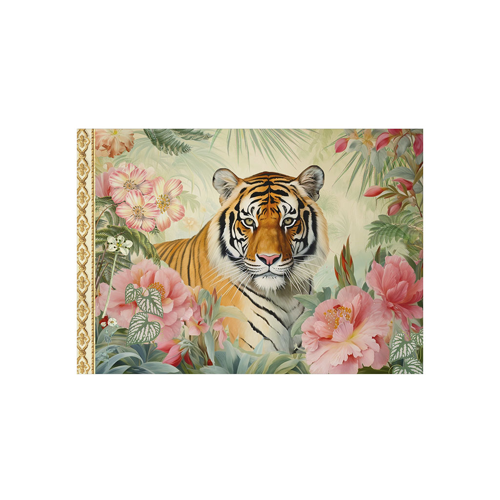 Mini cahier illustré - Tigre