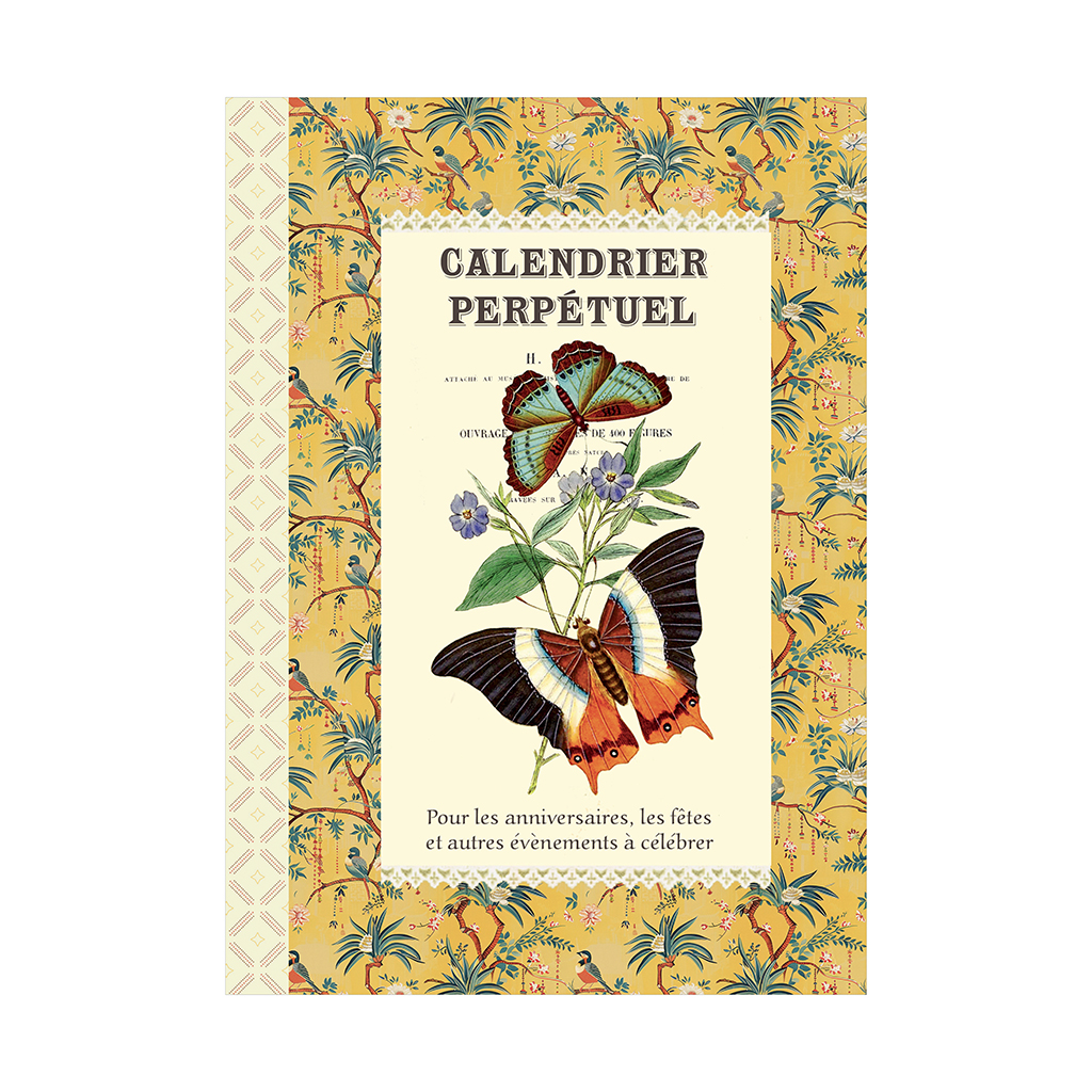 Calendrier perpétuel - Papillons