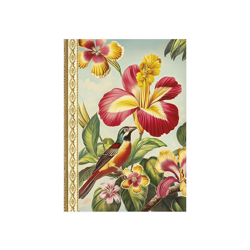 Carnet mots de passe - La fleur