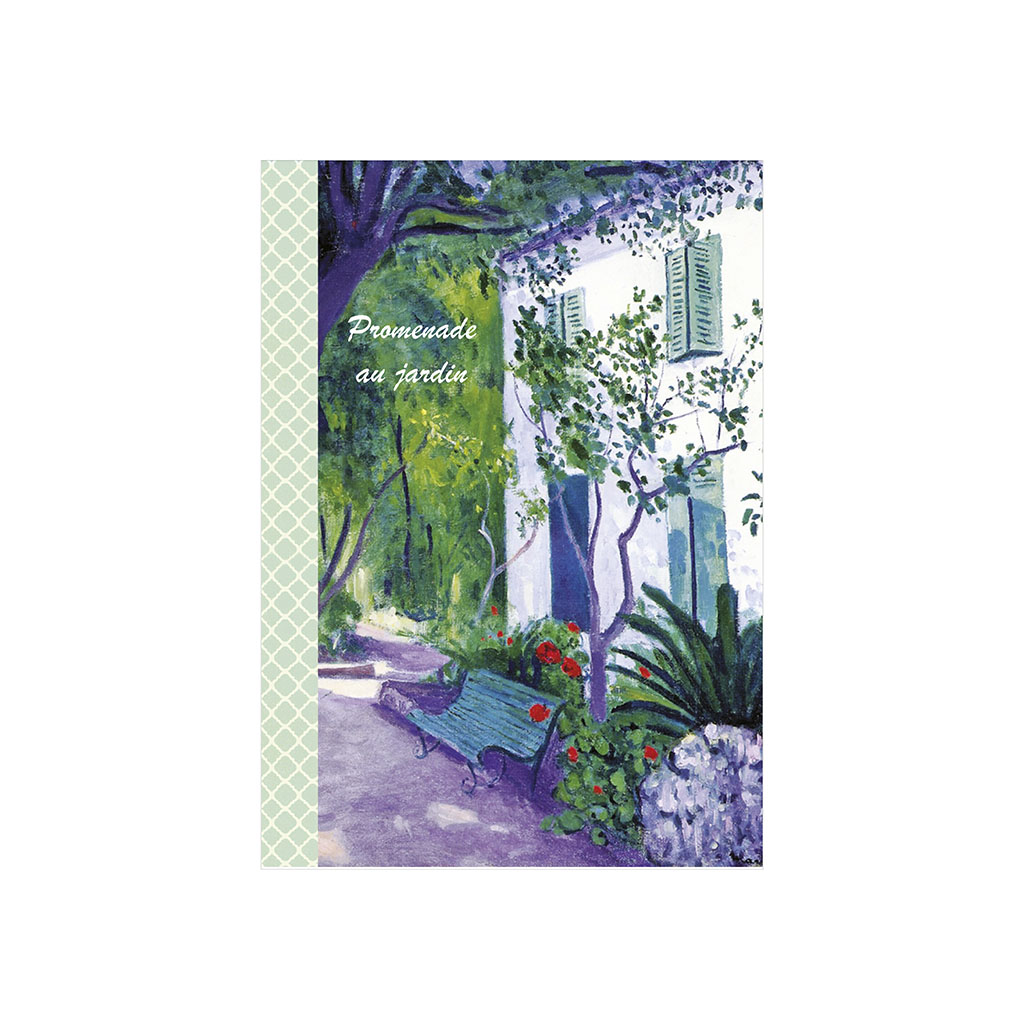 Carnet mots de passe - Promenade jardin