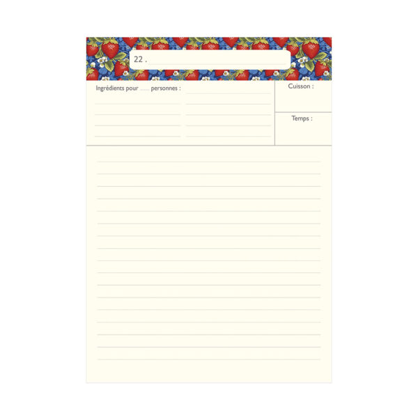 Cahier à thème - Mes desserts – Image 2