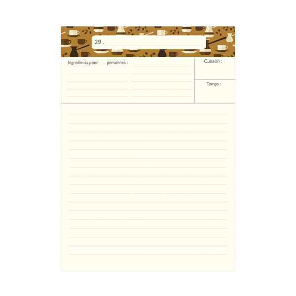 Cahier à thème - Mes recettes – Image 2
