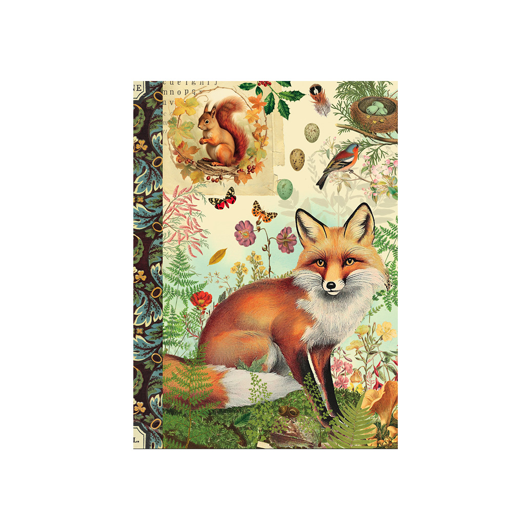 Carnet mots de passe - Renard