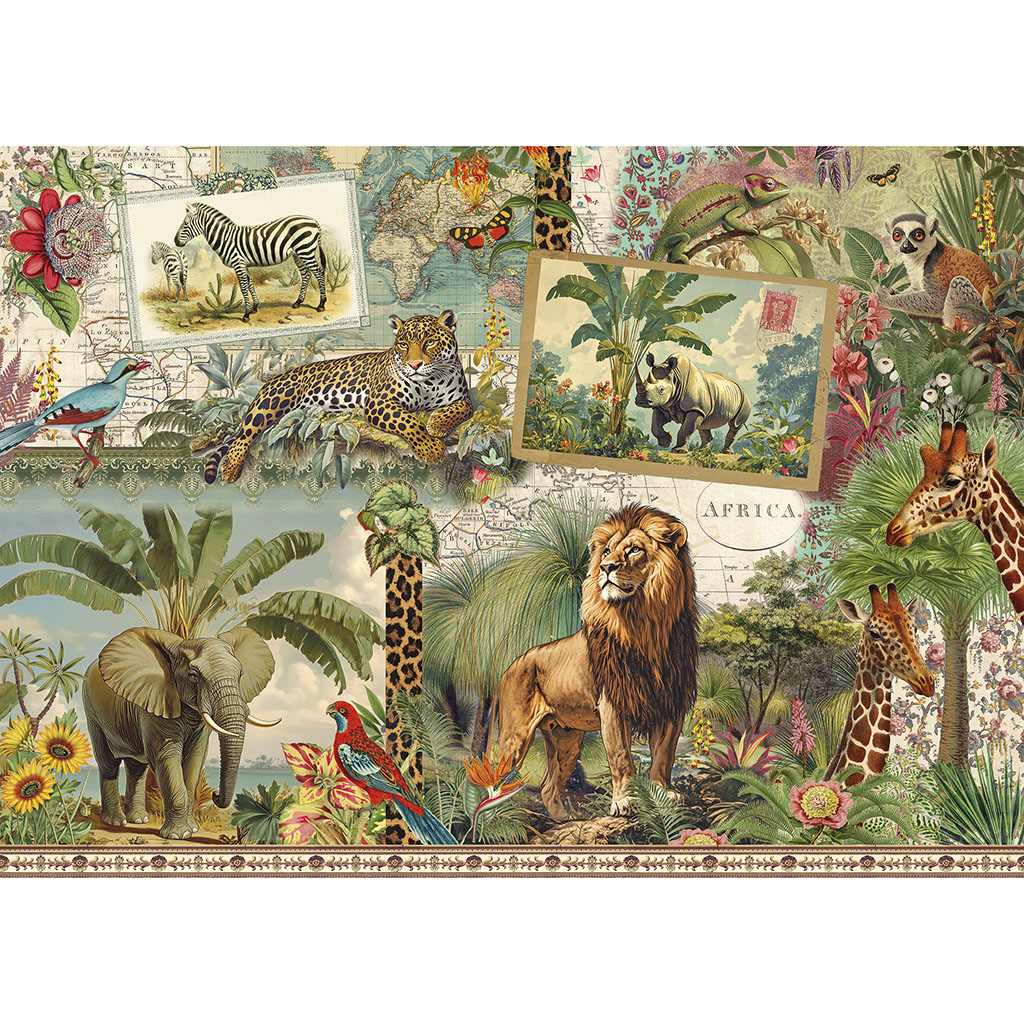 Puzzle 1000 pièces - Animaux