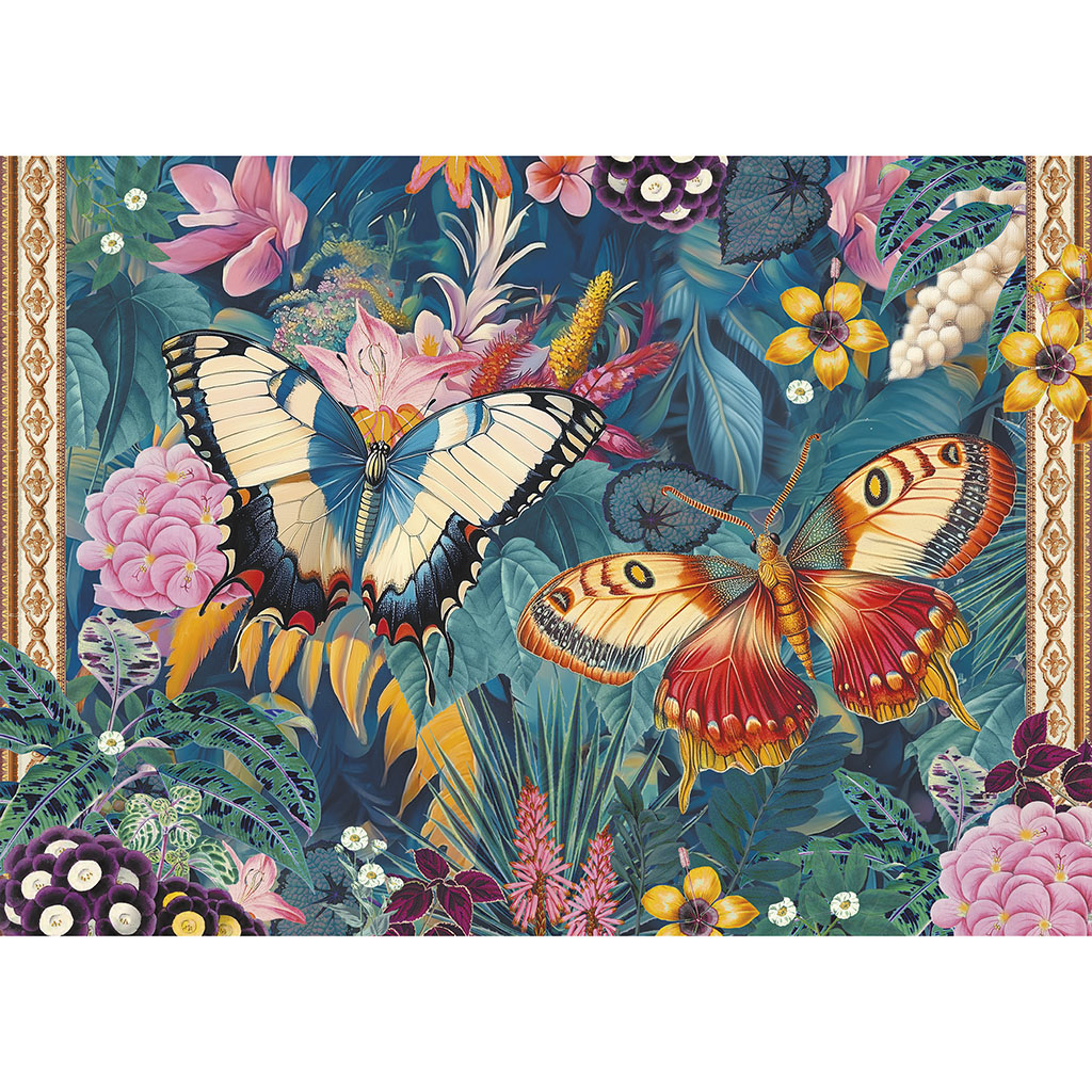Puzzle 1000 pièces - Papillons