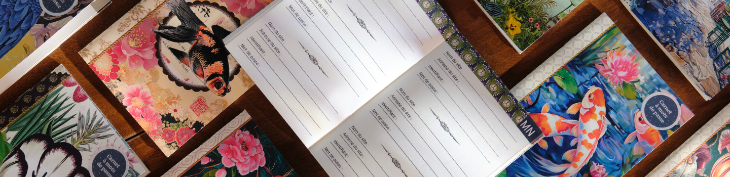 Carnet mots de passe