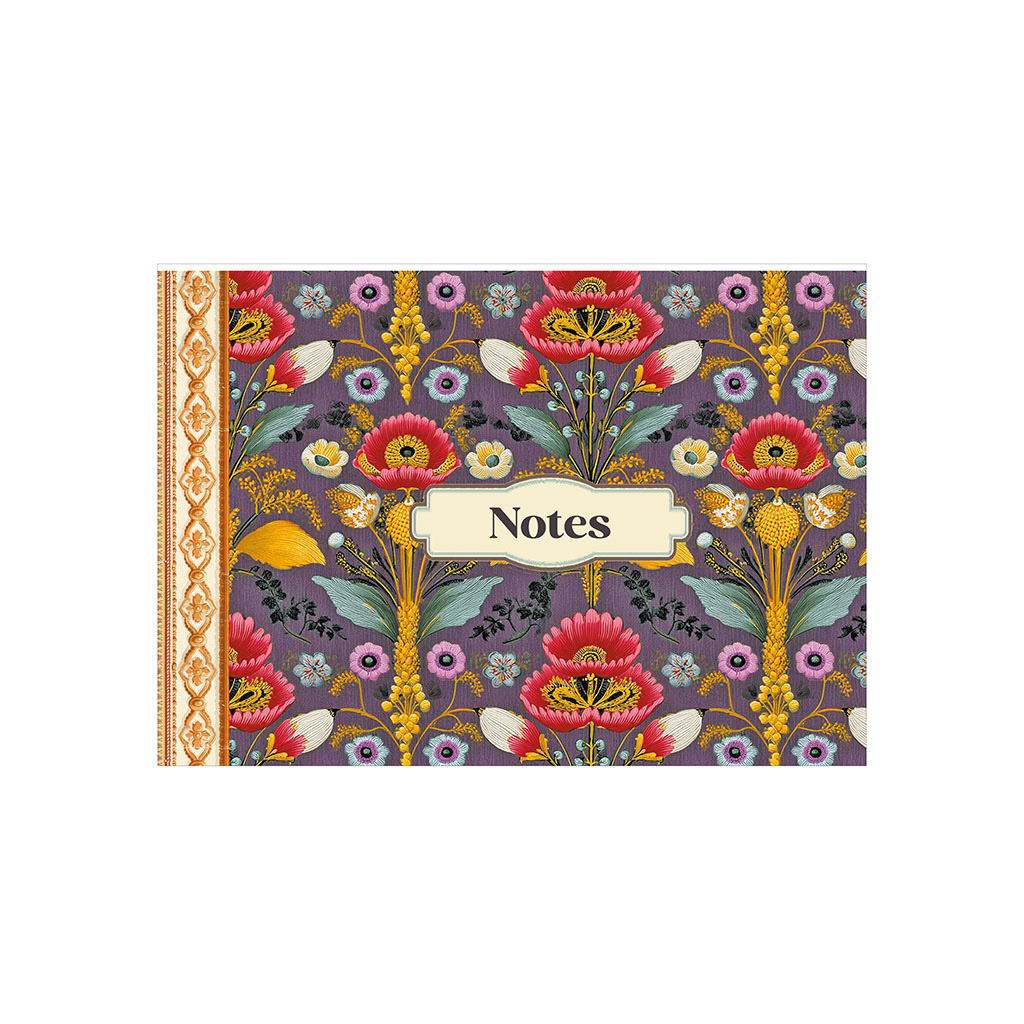 Mini cahier de notes - Fleurs