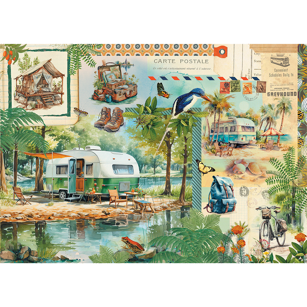 Puzzle 1000 pièces - Escapades