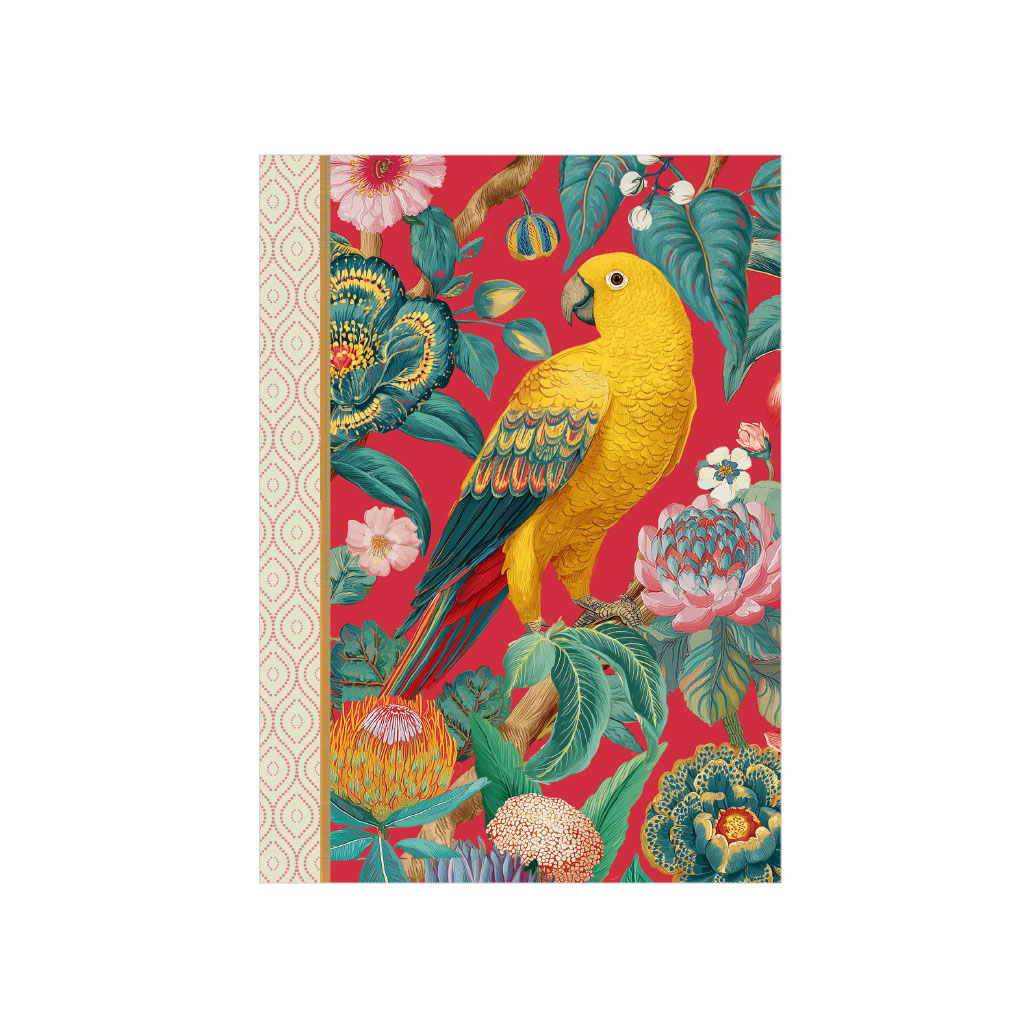 Carnet mots de passe - Perroquet