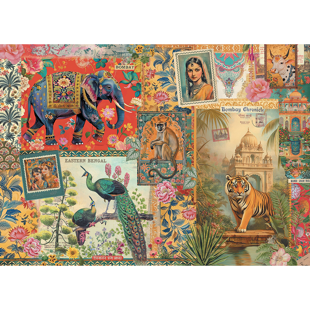 Puzzle 1000 pièces - Inde